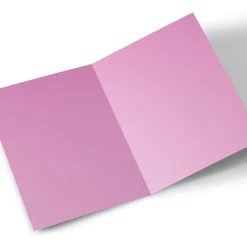 Kids Card Factory Photo Birthday Card - Purple Squares Daughter, Any Age