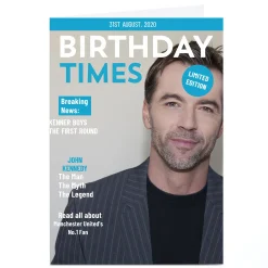 BOY Card Factory Photo Birthday Photo Card - Birthday Times