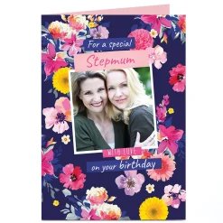 Card Factory Photo Birthday Photo Card - For A Special Stepmum