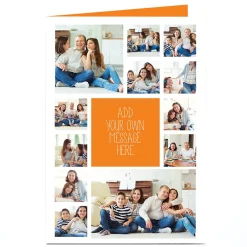 Card Factory Photo Card - 12 Photo Any Message