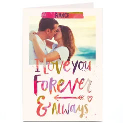 Card Factory Photo Card - Any Recipient, Forever & Always