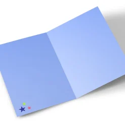 Kids Card Factory Photo Card - Blue Player Of The Year, Editable Age & Player