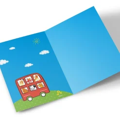 Discount Photo Card - Daddy's Bus For Dad|Father's Day