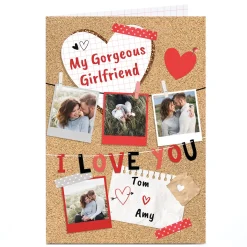 Card Factory Photo Card - I Love You, Any Recipient
