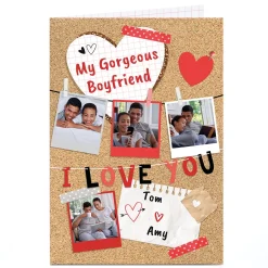 Best Photo Card - I Love You Polaroid Pictures BOY For Husband|For Boyfriend