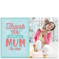 Hot Photo Card - Like A Mum To Me Thank You|Photo