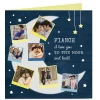 Outlet Photo Card - Moon and Back Fiance Premium Square|Anniversary
