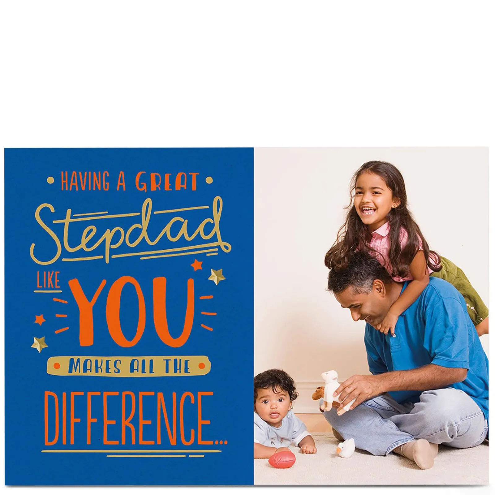 New Photo Card - Stepdad Like You Father's Day|Any Occasion
