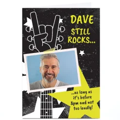 Card Factory Photo Card - Still Rocks...