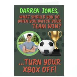 Online Photo Card - When You Watch Your Team Win Any Occasion|Just To Say