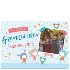 New Photo Carol Richardson Father's Day Card - From Your Grandchildren Father's Day|Photo