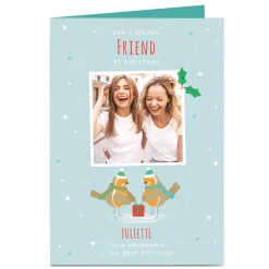 New Photo Christmas Card - Best Gift Ever, Friend Christmas|Photo