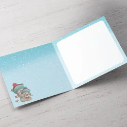 Card Factory Photo Christmas Card - With Love & Hugs, Nan