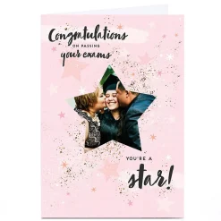 Card Factory Photo Congratulations Card - Passing Your Exams