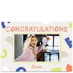 Clearance Photo Congratulations Card - Congratulations Frame Congratulations|Photo