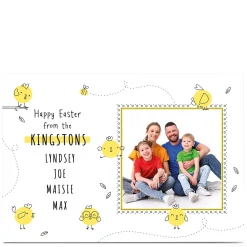 Card Factory Photo Easter Card - From The Family