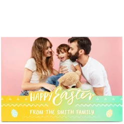 Card Factory Photo Easter Card - From The Family