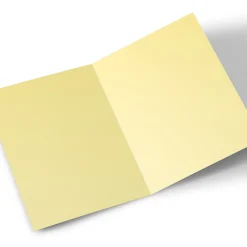 New Photo Easter Card - Funky Yellow, From The Family Photo