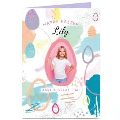 Card Factory Photo Easter Card - Have A Great Time