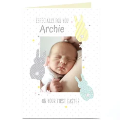 Card Factory Photo Easter Card - On Your First Easter