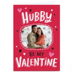 Best Photo Ebony Newton Valentine's Day Card - Hubby Be My Valentine Photo