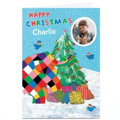 Online Photo Elmer The Elephant Christmas Card - Happy Christmas Tv & Film|Christmas