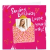 Discount Photo Emma Valenghi Birthday Card - Sending Loves Premium Square|Photo