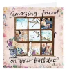 Card Factory Photo Emma Valenghi Birthday Card - Wooden Frame