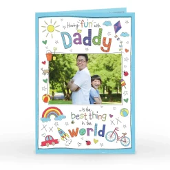 Online Photo Father's Day Card - Fun With Daddy Father's Day|Photo