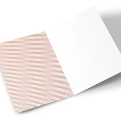 Hot Photo Father's Day Card - Red Line Border, Any Message Father's Day|Photo