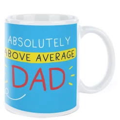 Hot Photo Father's Day Mug - Above Average Dad Personalised Mugs|Photo Gifts