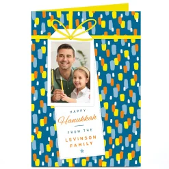 Discount Photo Hanukkah Card - From The Family Photo