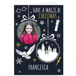 Clearance Photo Harry Potter Christmas Card - Baubles Tv & Film|Christmas