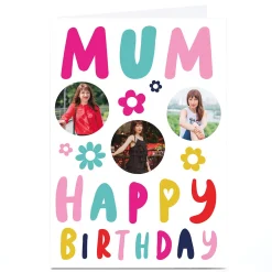 Card Factory Photo Hello Munki Birthday Card - Mum