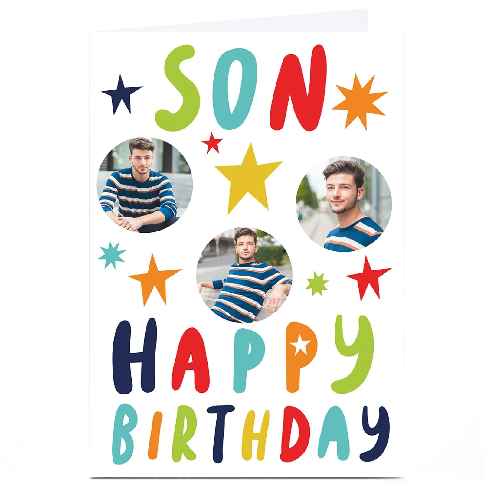 Discount Photo Hello Munki Birthday Card - Son Kids For Kids|Son