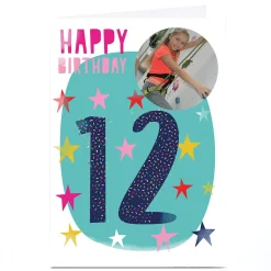 Kids Card Factory Photo Hello Munki Birthday Card - Age 12