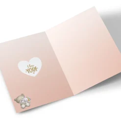 Card Factory Photo Hugs Bear Mother's Day Card - Lots Of Love, Mammy