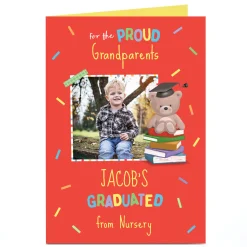 Card Factory Photo Hugs Education Card - For the Proud