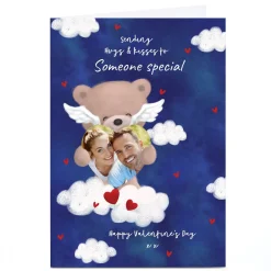 Card Factory Photo Hugs Valentine's Day Card- Bear in The Clouds, Someone Special