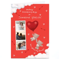 Outlet Photo Hugs Valentine's Day Card - Stole My Heart, Someone Special Photo