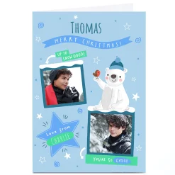 Outlet Photo Jess Moorhouse Christmas Card - Up to Snow Good Blue Christmas|Photo