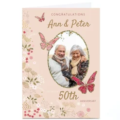 Sale Photo Kerry Spurling Anniversary Card - 50th Anniversary Anniversary|Photo