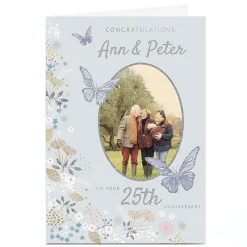 Card Factory Photo Kerry Spurling Anniversary Card - 25th Anniversary