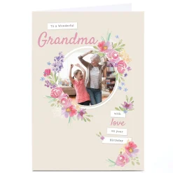 Card Factory Photo Kerry Spurling Birthday Card - Grandma