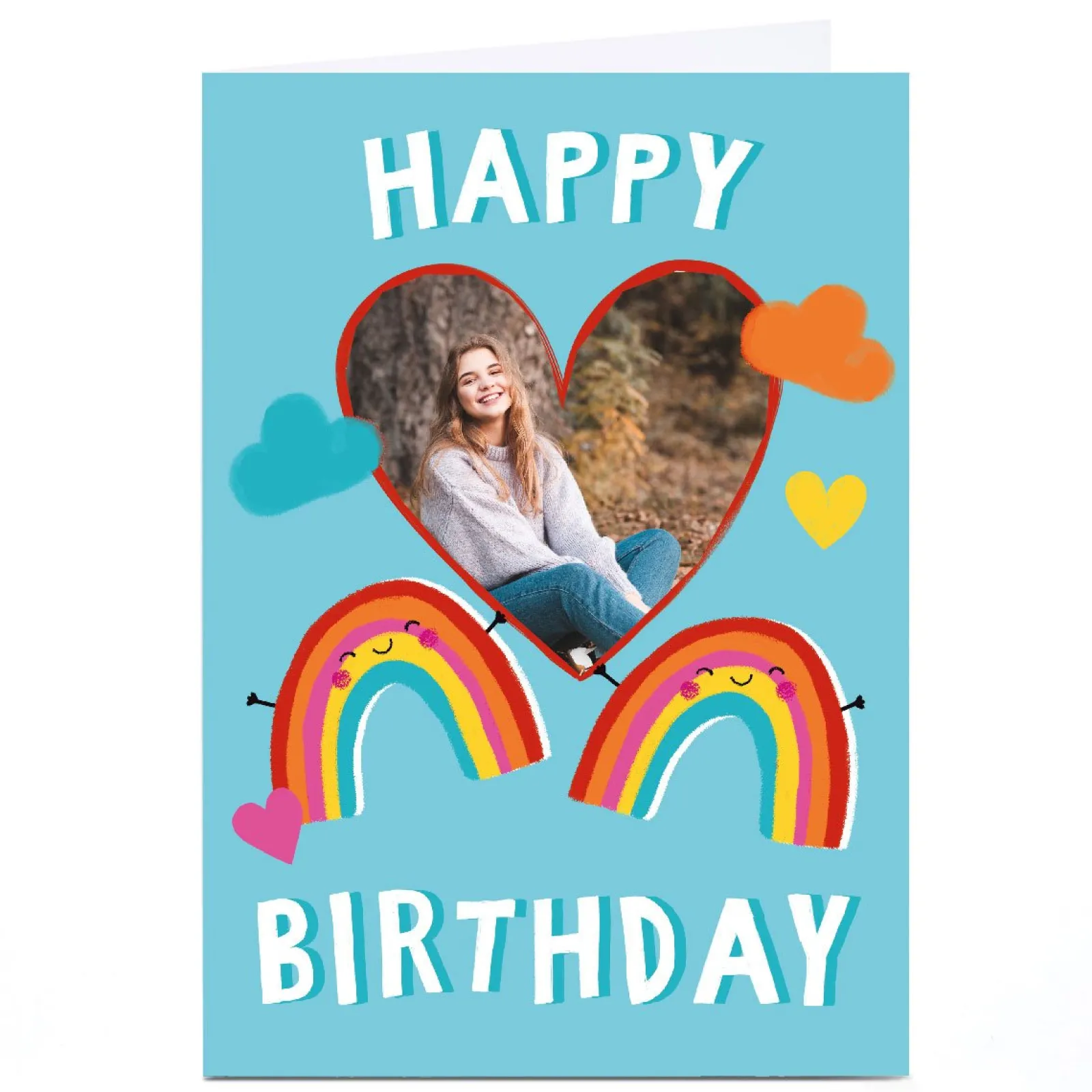 Discount Photo Kerry Spurling Birthday Card - Happy Birthday Rainbows Lgbtq+|Photo