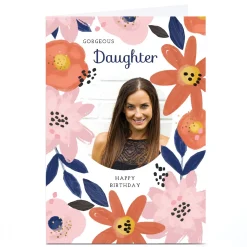 Hot Photo Kerry Spurling Birthday Card - Flower Frame, Daughter Kids For Kids|Daughter