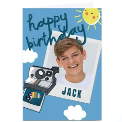 Best Photo Kerry Spurling Birthday Card - Polaroid Camera Kids For Kids|Photo