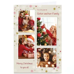 Clearance Photo Kerry Spurling Christmas Card - 4 Photo Merry Christmas To You All Christmas|Photo