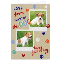 Card Factory Photo Kerry Spurling Father's Day Card - From the Dog