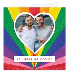 Sale Photo Kerry Spurling Pride Card - You Make Me Proud Photo|Birthday